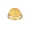 Χρυσό χειροποιητο δαχτυλίδι κ18 Μέγας Αλέξανδρος 15639