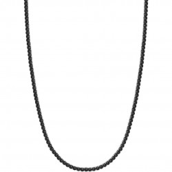 Luca Barra Men's Riviera Necklace in CL325 Steel