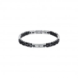 Luca Barra Ceramic Steel Bracelet ba1646