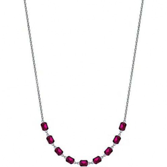 Women's Luca Barra crystal necklace CK1924