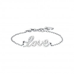 Steel bracelet Love for women Luca Barra BK2402