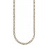 Luca Barra Curmet Gold Steel Necklace 8.5mm CL241