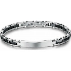 Luca Barra steel men's bracelet 