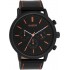 OOZOO Timepieces Black Leather Strap  C11209