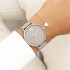  OOZOO Timepieces Beige Leather Strap