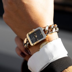 OOZOO Timepieces Gold Metallic Bracelet c11274