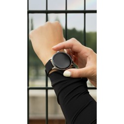 OOZOO Smartwatch Black Silicone Strap Q00130