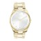 OOZOO Silver Dial Gold Steel Bracelet Watch Timepieces C10962