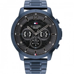 Tommy Hilfiger 1710493 Luca Blue Stainless Steel Mens Watch