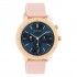 OOZOO pink silicone rose gold dial