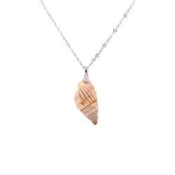 SILVER NECKLACE 925 WITH Shell ZN1557W