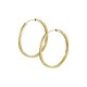 14ct gold gold earrings, polished Italian