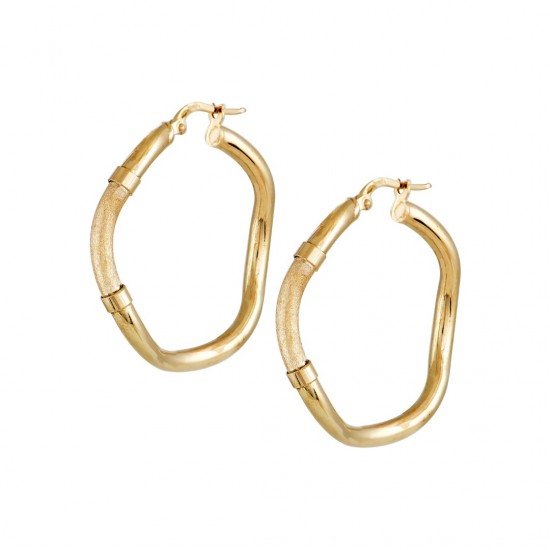 14ct Gold Gold Earrings Italian