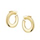 Earrings gold rings 14 carats