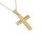 14 carat gold cross with  chain