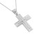 Λευκόχρυσος σταυρός 14 καρατιών με αλυσίδα για αγόρι  