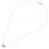 Necklace with Gray Pearl Fresh Water Pearl 8.0mm K14