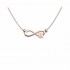 Necklace family infinity silver 925 