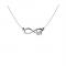 Necklace family infinite silver 925 