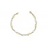 Gold k White Gold Meander Bracelet Handmade 14K 