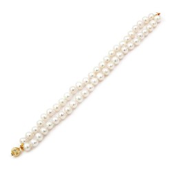 Bracelet with Fresh Water Pearl pearls 6.0-6.5mm K14