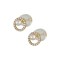 14ct gold stud earrings with pearls 