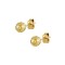 14ct Gold Earrings with 4mm nailed balls 