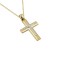 Baptismal Cross Gold With Chain 14 Carats ST170