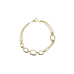14ct women gold bracelet handmade 