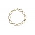 14ct Gold Bracelet Italian satin design 