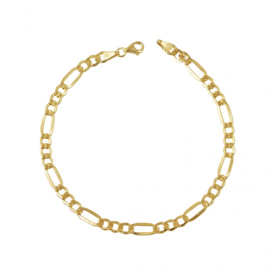 Men s Bracelet Gold 9 carats Handmade Koumian T090