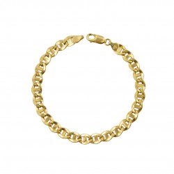 Men's 14K Gold Bracelet Italian Design AB101