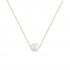 14ct gold pearl necklace kol28
