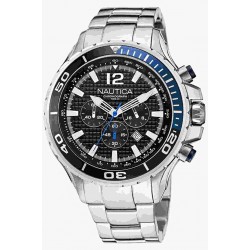 Nautica NST Chronograph Watch with Metal Bracelet