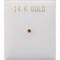 Nose Earring Gold With Ruby 14K np107