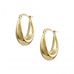 14K Gold Hoop Earrings sk209