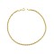 14K Gold Cord Hand Chain Bracelet v094
