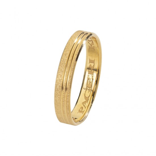 14k Gold Couple Engagement Wedding Bands with Kumian Lines pg57