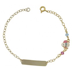14K Gold for Girl with Baby Elephant JR9260