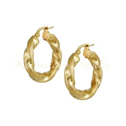 14ct Gold Earrings Italian 
