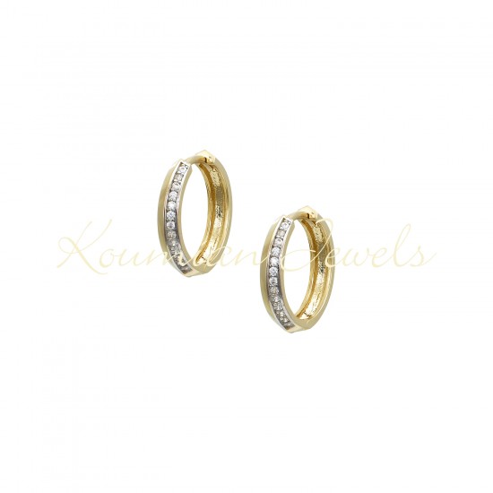 14ct gold ring earrings KP9